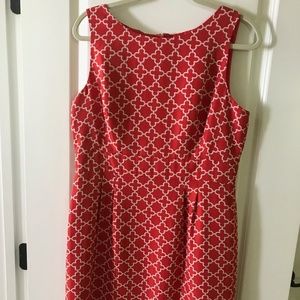 Tahari Geometric pattern dress